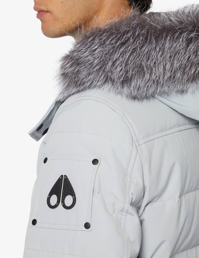 rinascente Moose Knuckles Giacca bomber con pelliccia scotchtown - Grigio