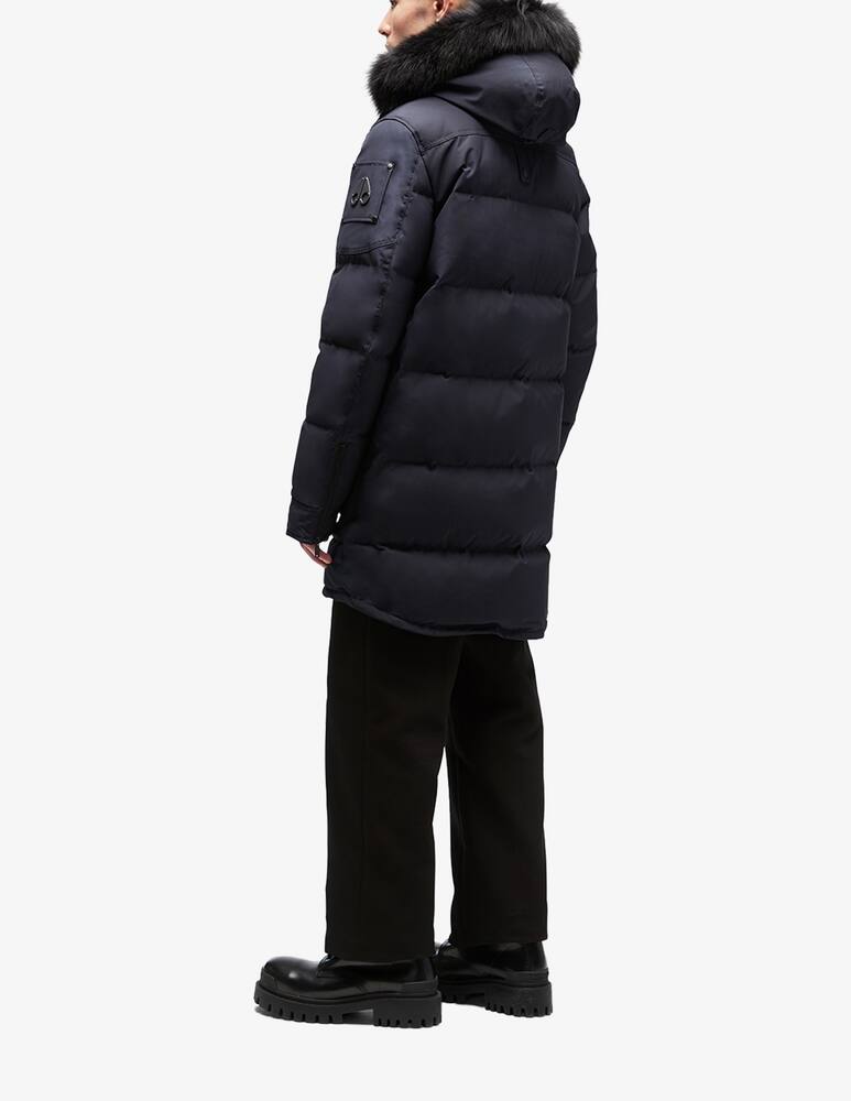 rinascente Moose Knuckles Parka con cappuccio vig rig - Blu