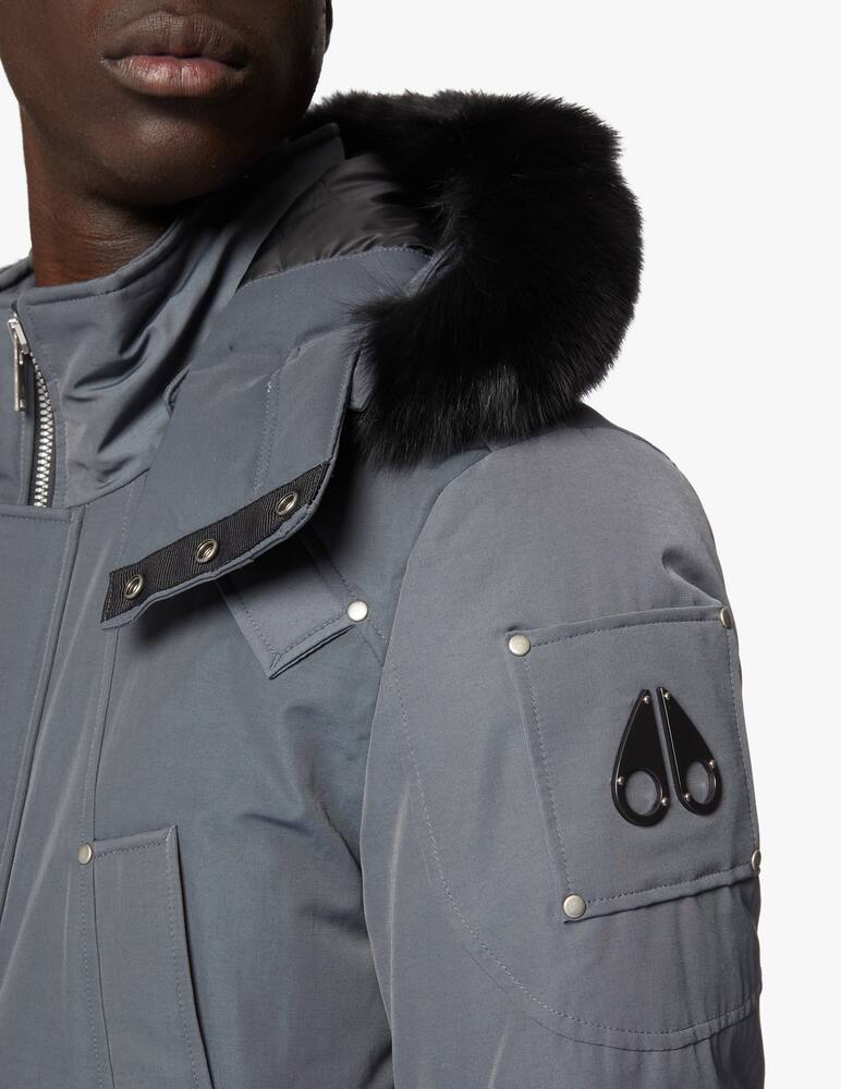 rinascente Moose Knuckles Giacca parka firebag con pelo