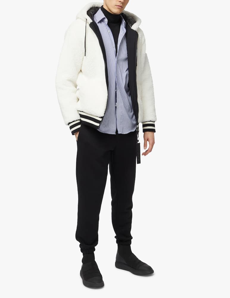 rinascente Moose Knuckles Giacca con cappuccio dewson in sherpa