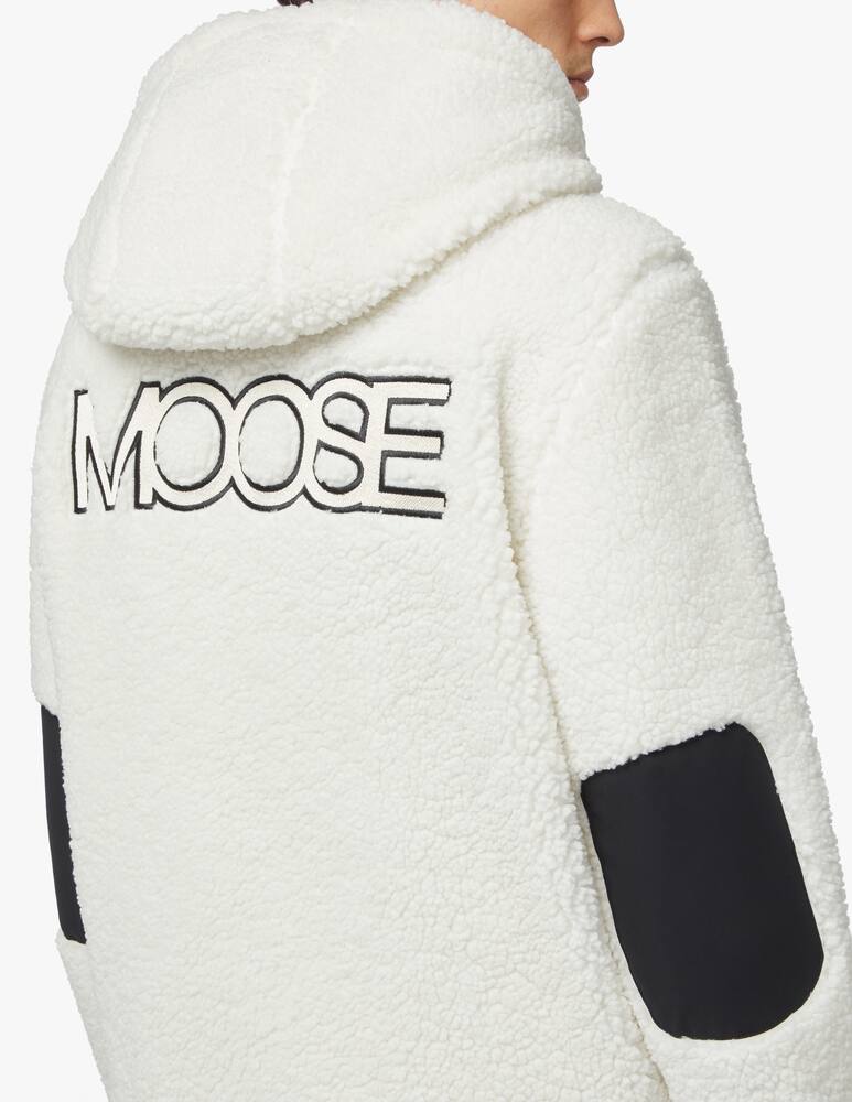 rinascente Moose Knuckles Giacca con cappuccio dewson in sherpa