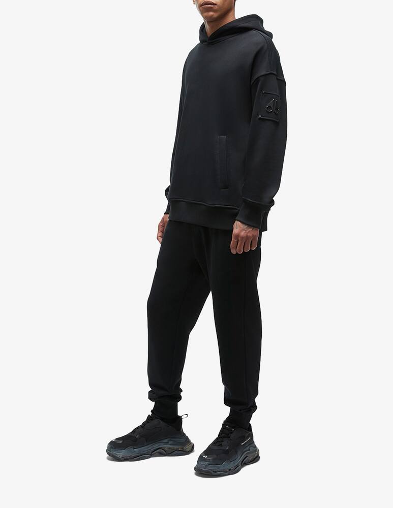 rinascente Moose Knuckles Hoodie unisex - Black