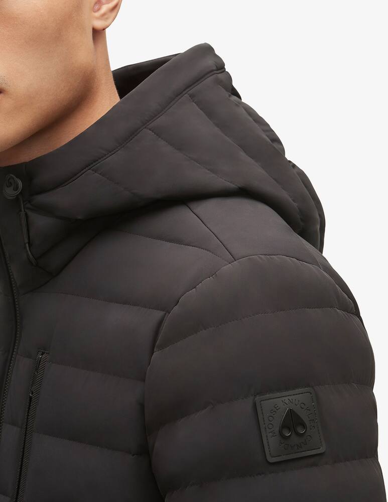 rinascente Moose Knuckles Hooper hooded jacket - Black