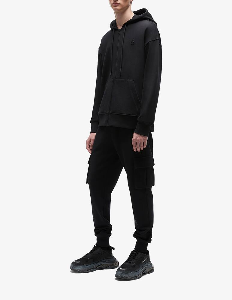 rinascente Moose Knuckles Fzip hoodie - Black