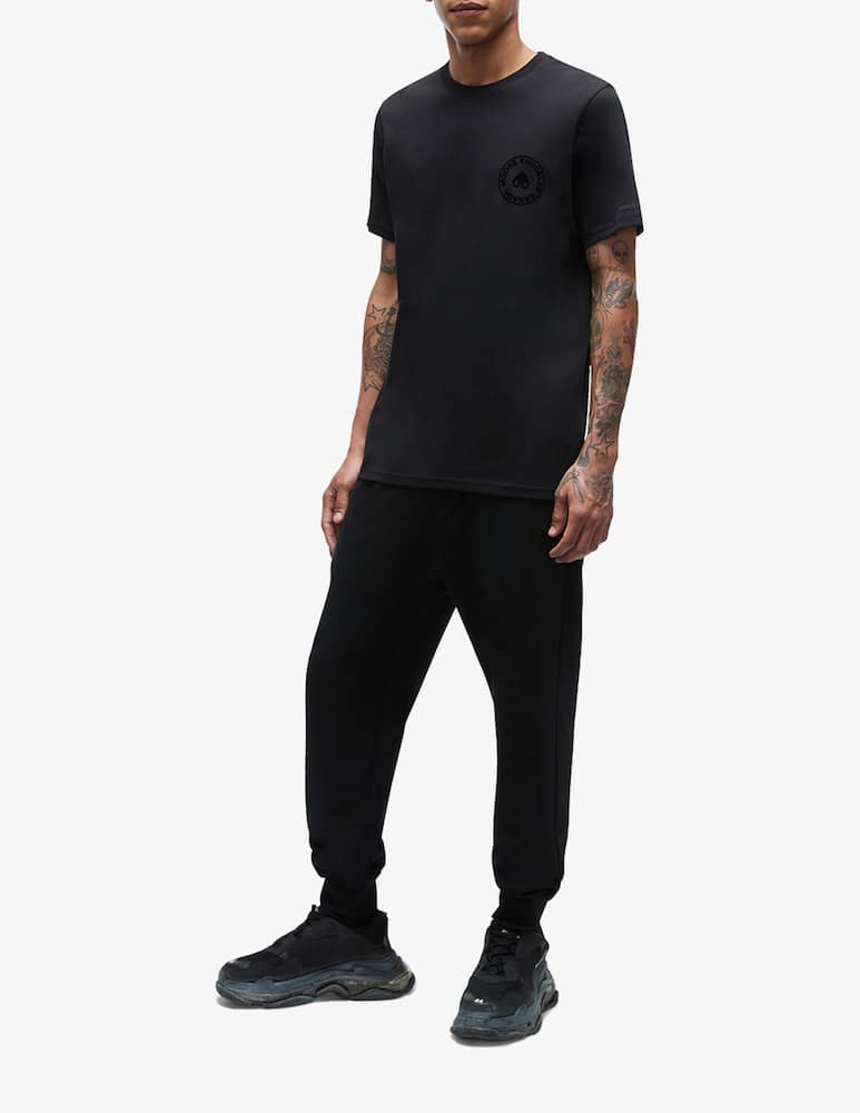 rinascente Moose Knuckles Maglietta con stampa sul retro - Nero