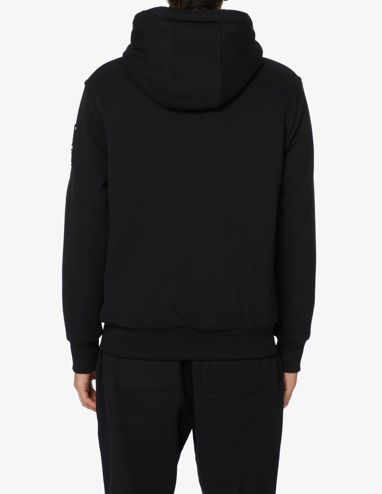 rinascente Moose Knuckles Felpa con cappuccio e zip bunny - Nero