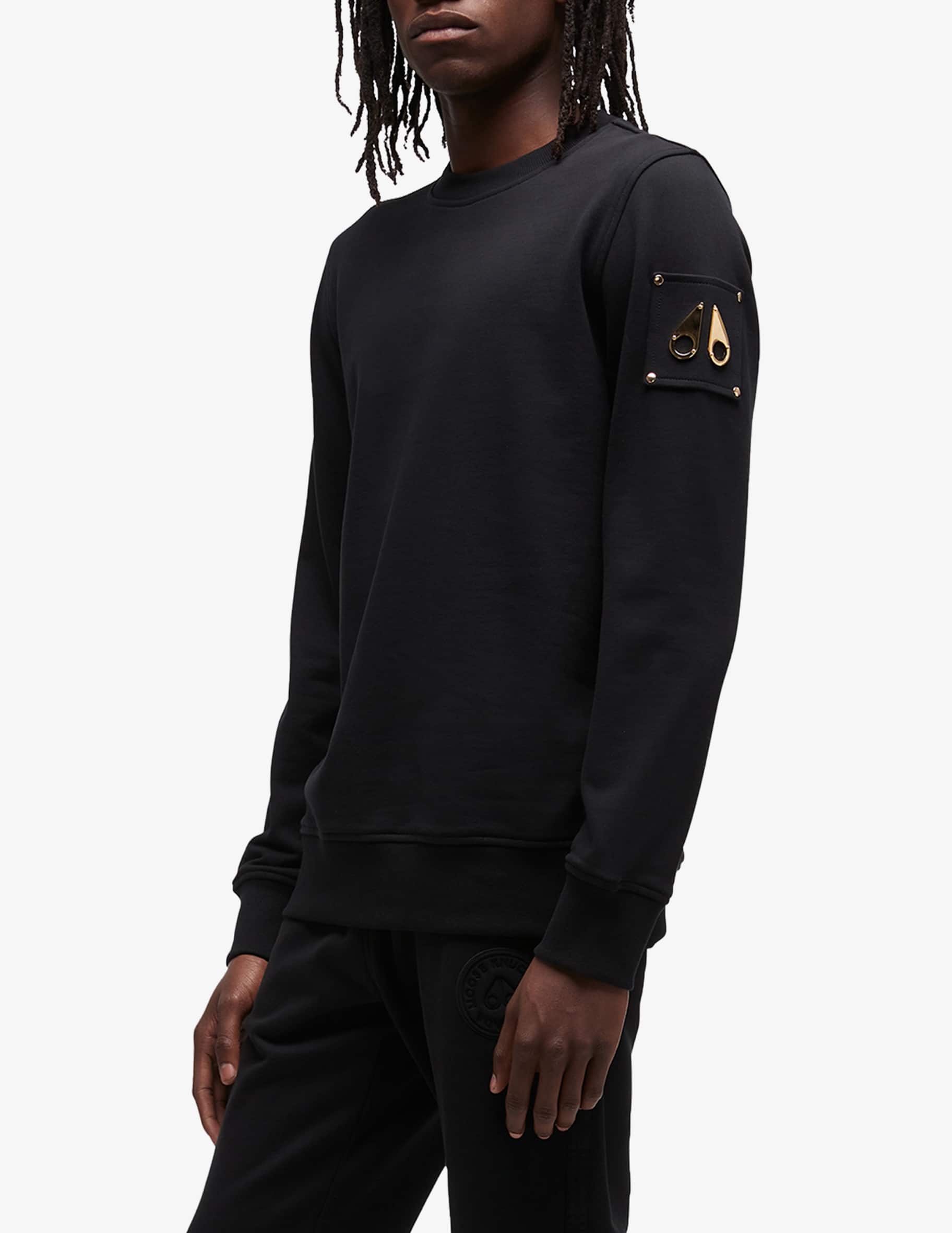 MOOSE KNUCKLES｜ (SNYDER CREW (M32MS673G 292)) Snyder Crew Neck | Men |Moose Knuckles