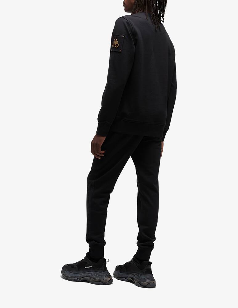 rinascente Moose Knuckles Felpa gold sneider - Nero