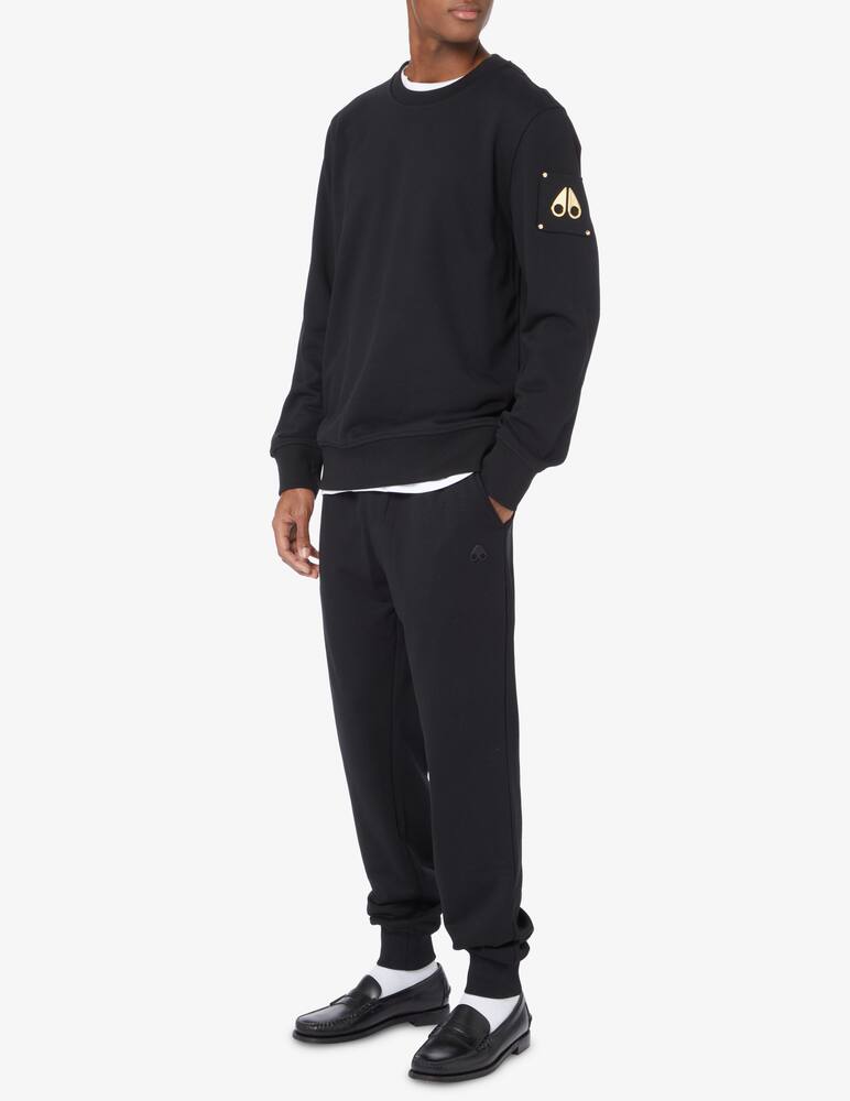 rinascente Moose Knuckles Felpa gold sneider - Nero