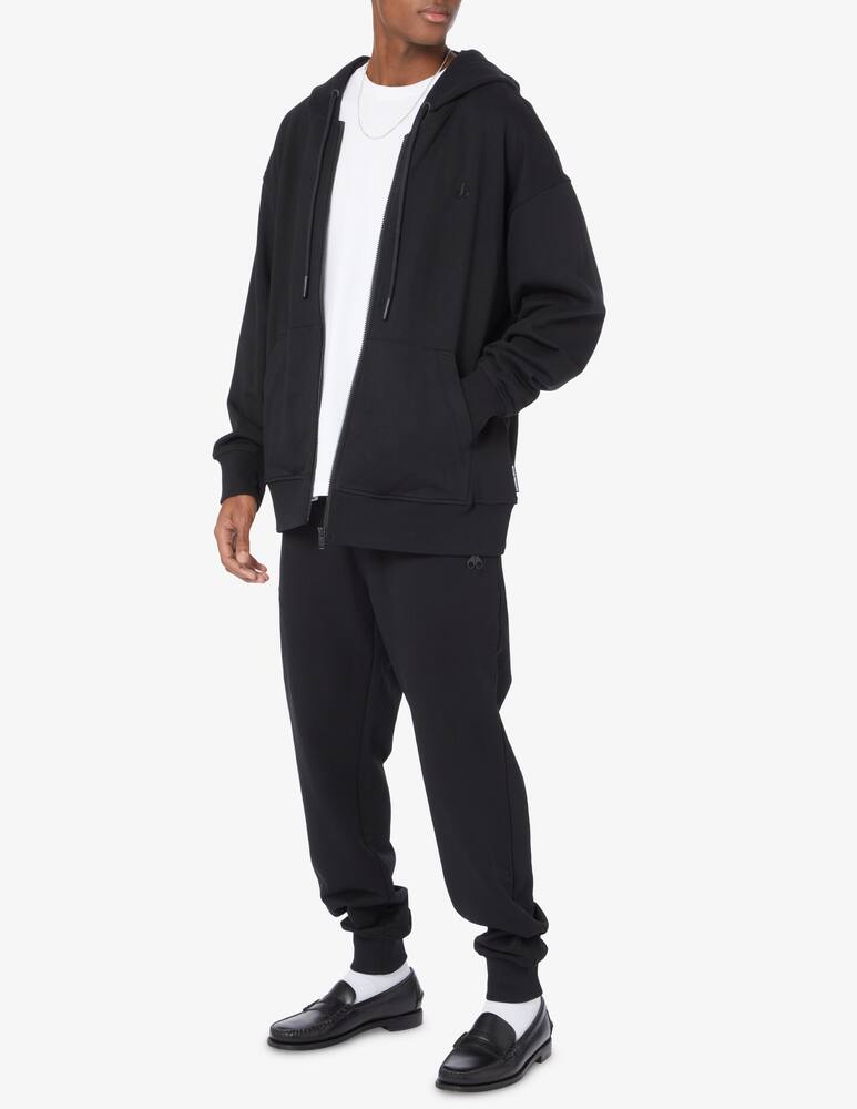 rinascente Moose Knuckles Fzip hoodie - Black