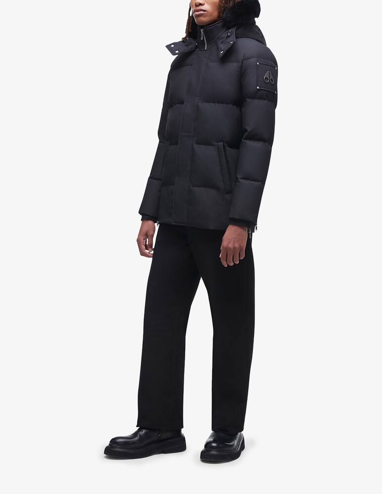 rinascente Moose Knuckles Union jacket shearling - Black