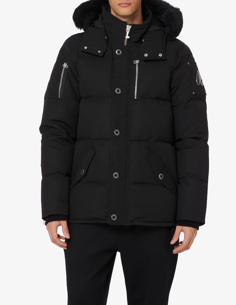 rinascente Moose Knuckles Parka 3q jacket - Black
