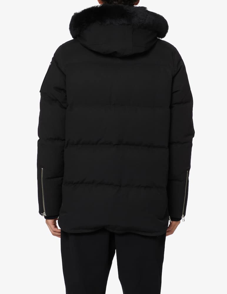 rinascente Moose Knuckles Parka 3q jacket - Black