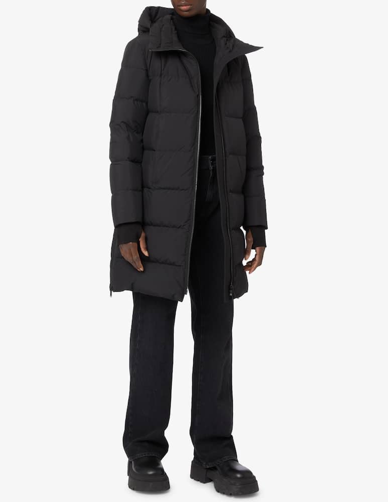 rinascente Moose Knuckles Saulteaux down jacket - Black