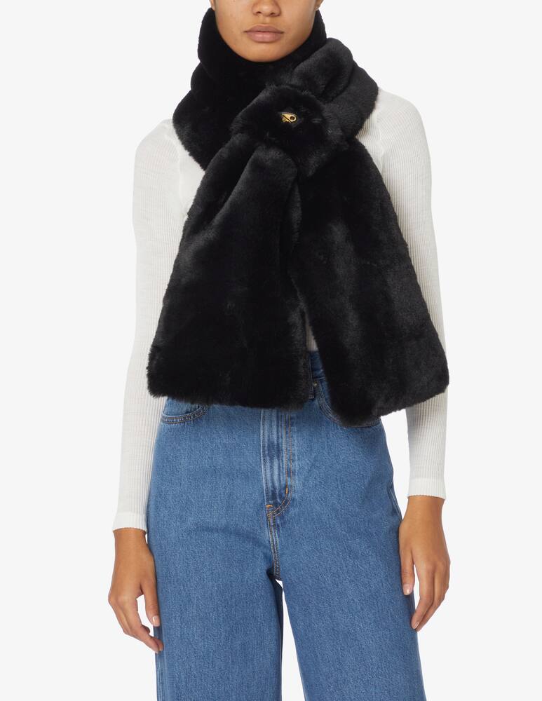 rinascente Moose Knuckles Sackett scarf - Black