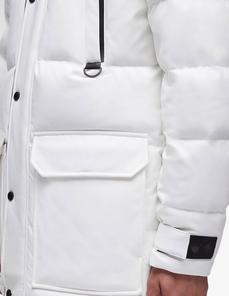 rinascente Moose Knuckles Valleyfield no fur jacket - White