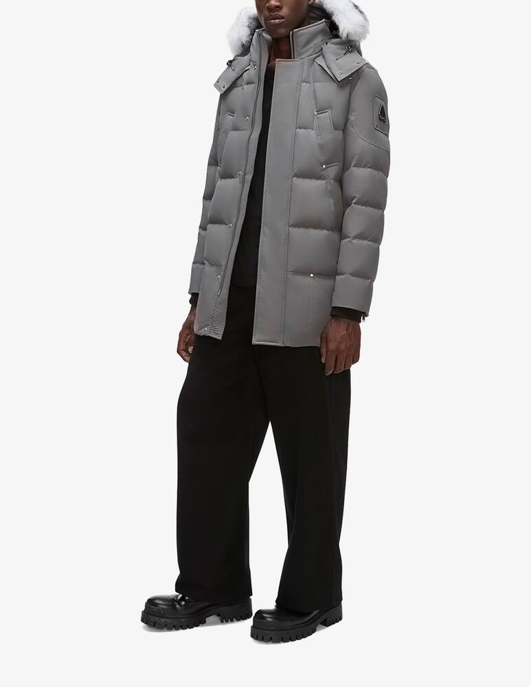 rinascente Moose Knuckles Parka shearling jackson - Grigio