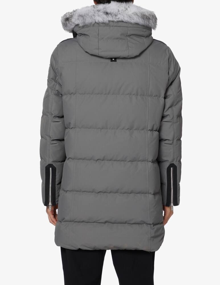 rinascente Moose Knuckles Parka shearling jackson - Grigio