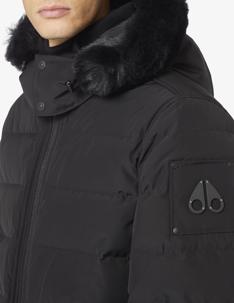 rinascente Moose Knuckles Onyx scotchtown bomber jacket