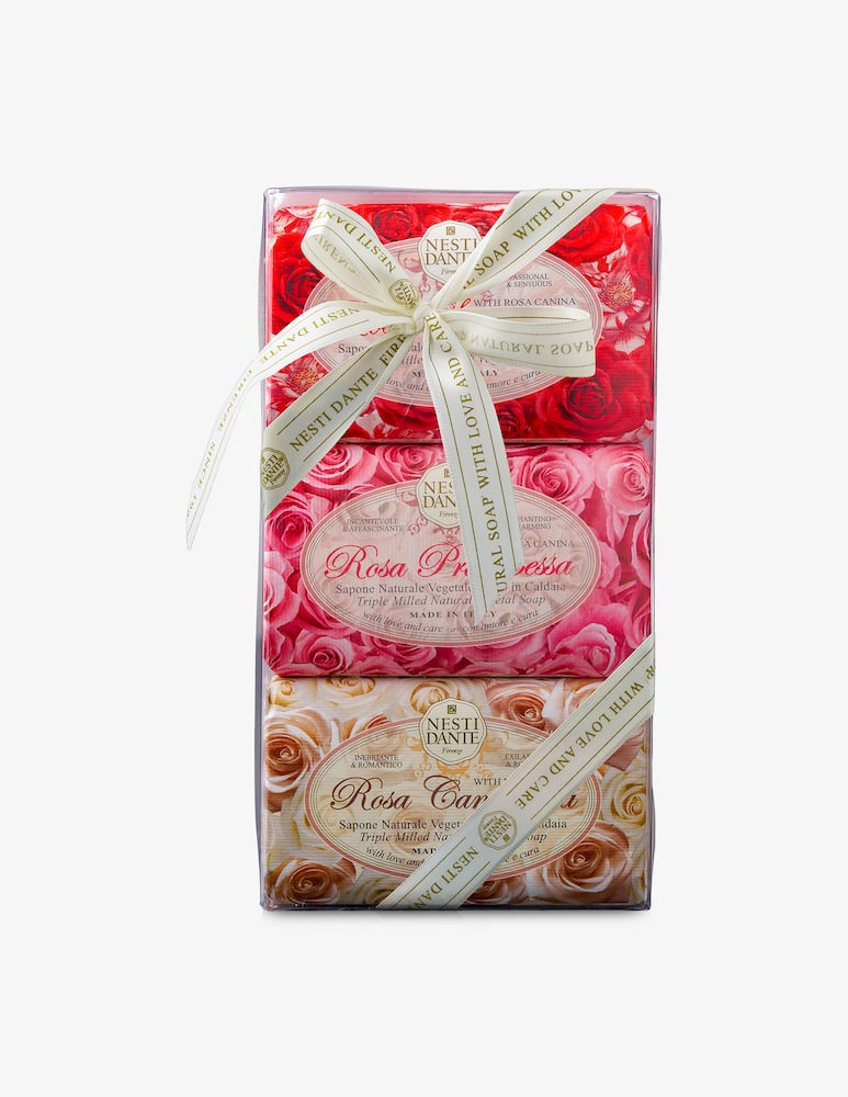 Nesti Dante Gift Box Rose 3 x 150g - picture 1 Nesti Dante Gift Box Rose 3 x 150g - picture 1