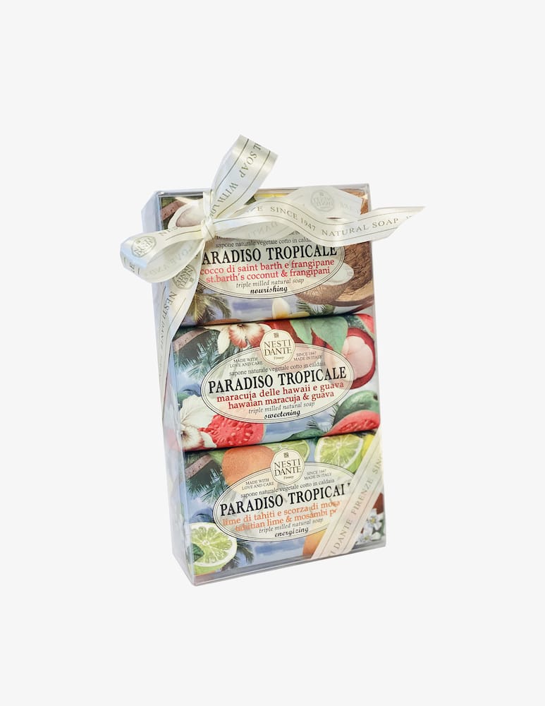 Nesti Dante Soap Tropical Paradise Set 3 x 250g - picture 1 Nesti Dante Soap Tropical Paradise Set 3 x 250g - picture 1