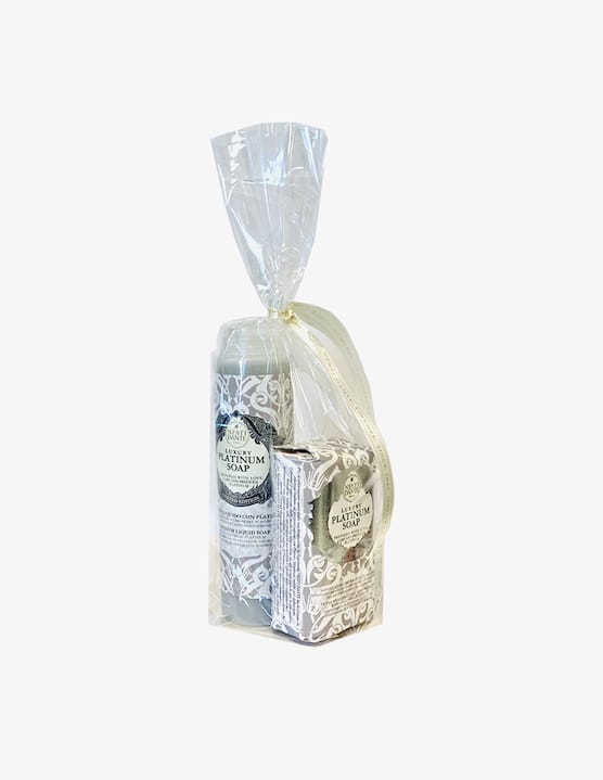 Nesti Dante - Sapone Kit Luxury Platinum 250g e liquido 300ml - €18,50