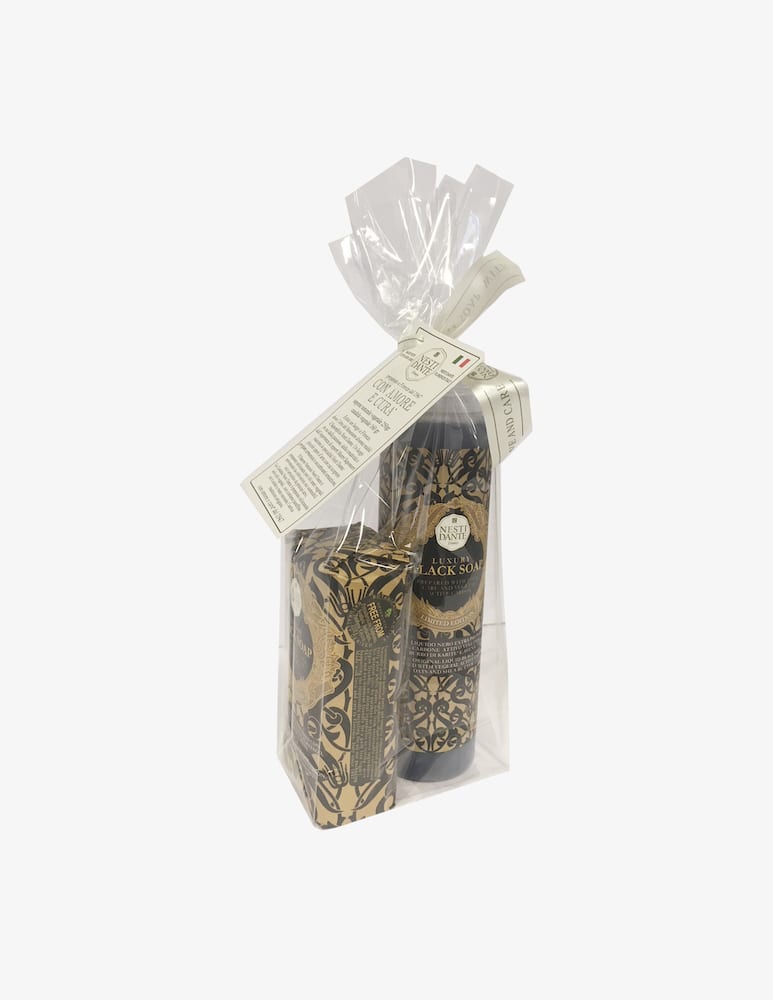 Nesti Dante Soap Luxury Black Set 250g and Hand Wash 300ml - picture 1