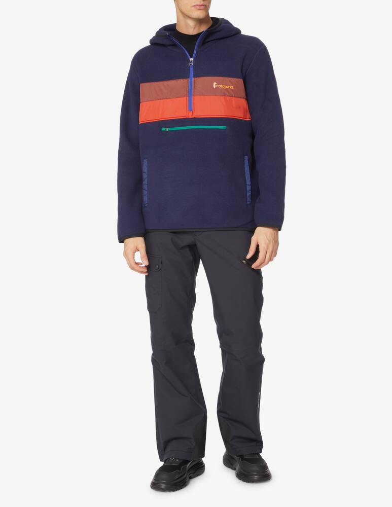 rinascente Cotopaxi Teca fleece hooded jacket with half zip - Blue