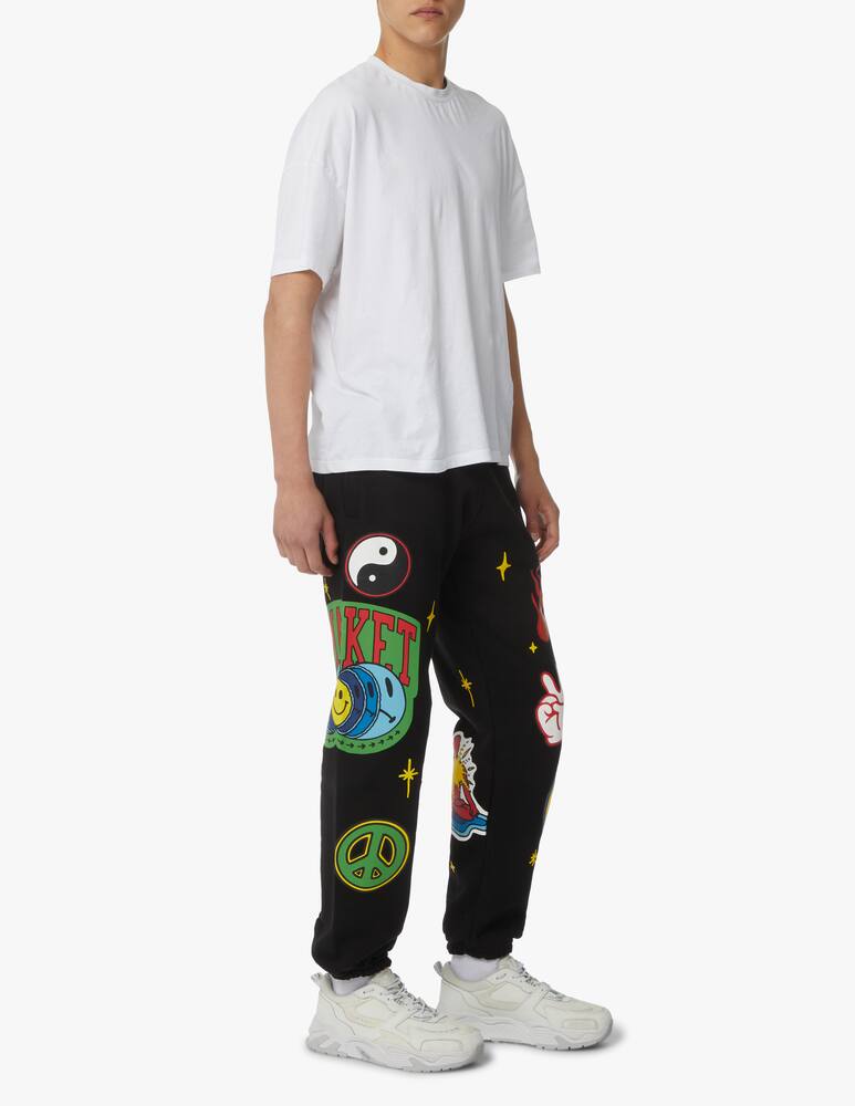 Market Pantaloni tuta smiley start within stars - nero - immagine 1 Market Pantaloni tuta smiley start within stars - nero - immagine 1