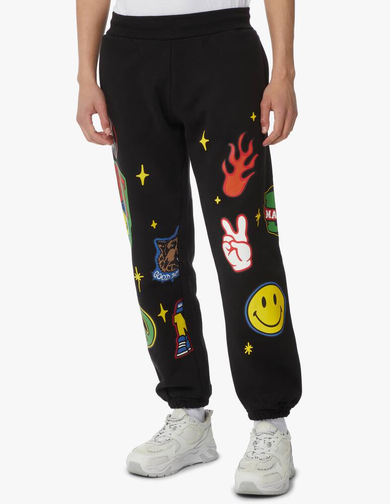Market Pantaloni tuta smiley start within stars - nero - immagine 2 Market Pantaloni tuta smiley start within stars - nero - immagine 2