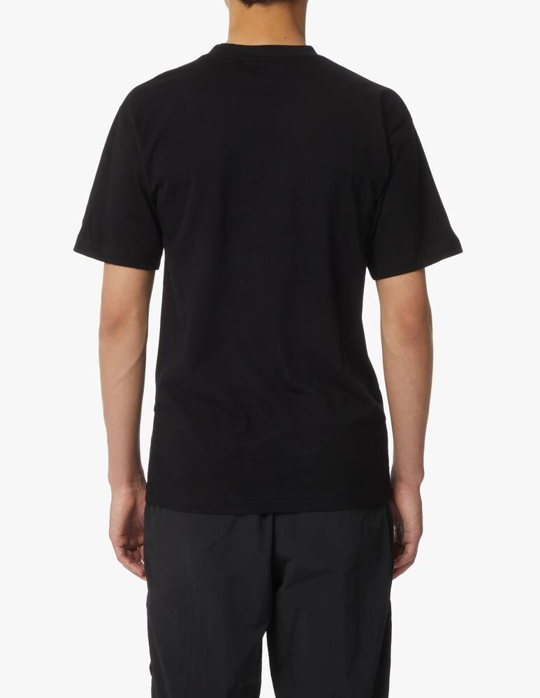 rinascente Market Smiley dont happy be worry t-shirt - black