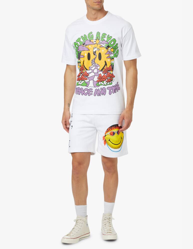 rinascente Market Smiley beyond space and time t-shirt - white