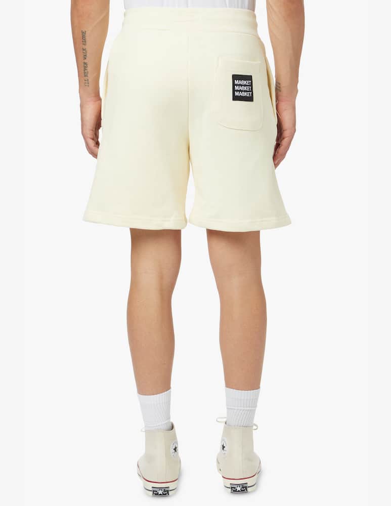 Market Smiley good and evil sweatshorts - beige - picture 3 Market Smiley good and evil sweatshorts - beige - picture 3