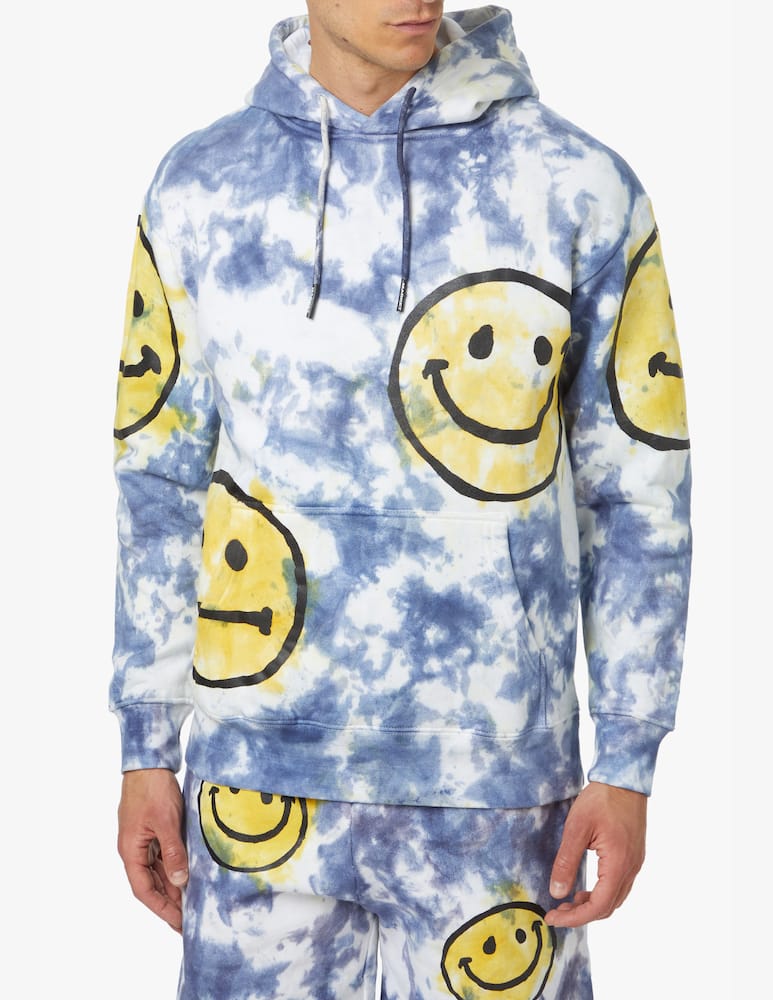 Market Felpa con cappuccio smiley sun dye - multicolor - immagine 1 Market Felpa con cappuccio smiley sun dye - multicolor - immagine 1