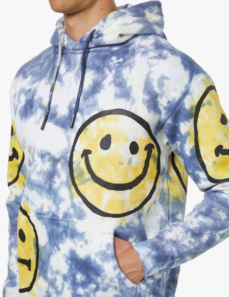 rinascente Market Felpa con cappuccio smiley sun dye - multicolor