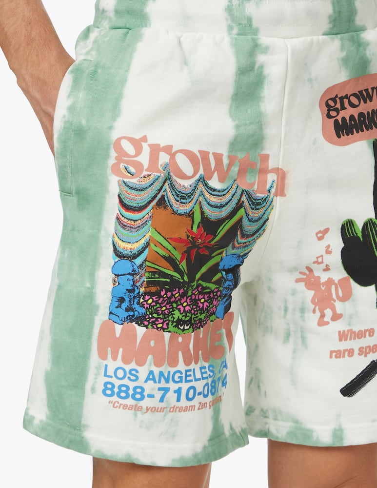 rinascente Market Pantaloni tuta corti growth market - verde