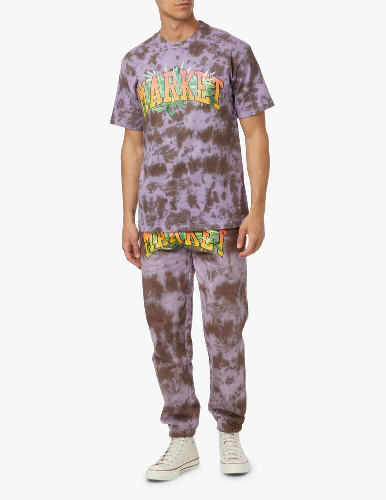 rinascente Market Market arc herbal remedy tie dye t-shirt - violet