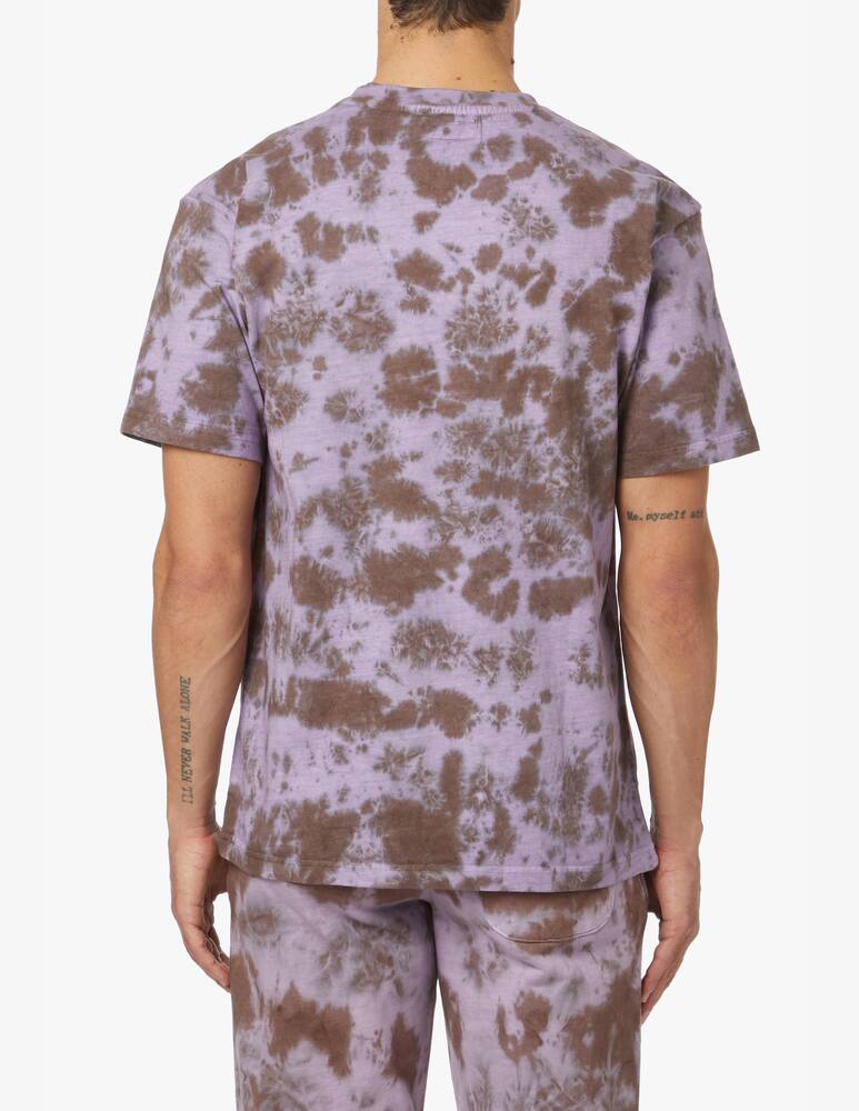 rinascente Market Market arc herbal remedy tie dye t-shirt - violet