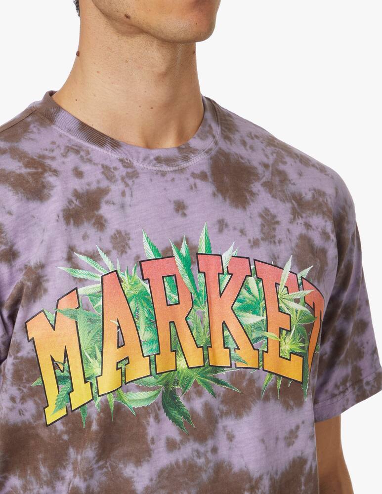 rinascente Market Market arc herbal remedy tie dye t-shirt - violet