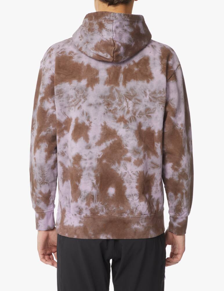 rinascente Market Market arc herbal emedy tie dye hoodie - violet