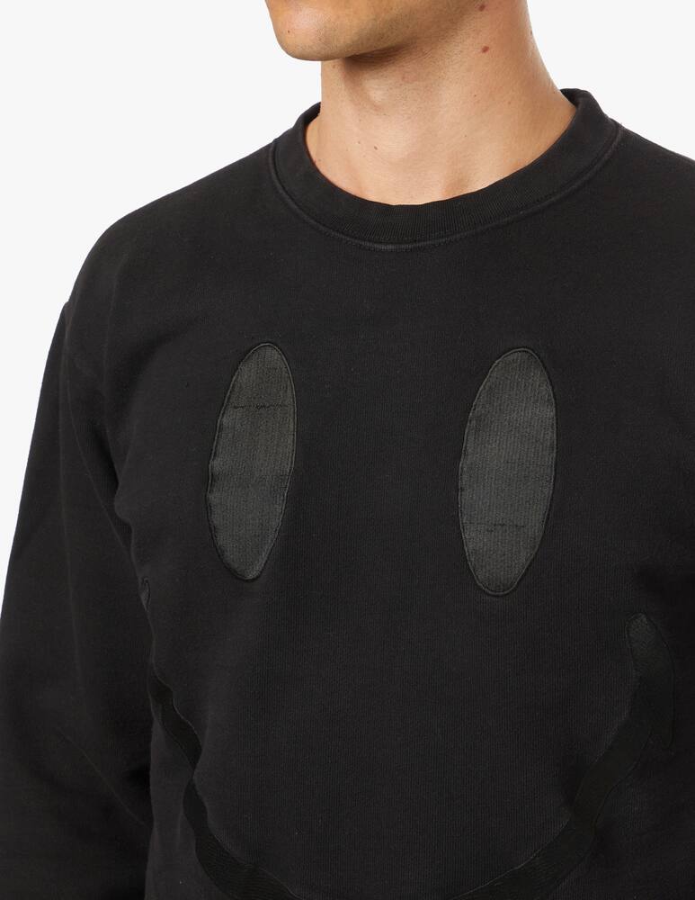 rinascente Market Smiley oversized sweatshirt - black