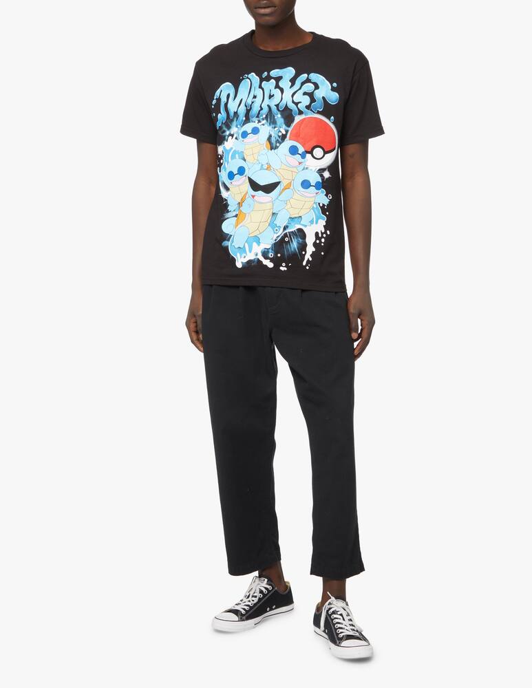 Market Pokemon squirtle squad t-shirt - black - picture 2 Market Pokemon squirtle squad t-shirt - black - picture 2