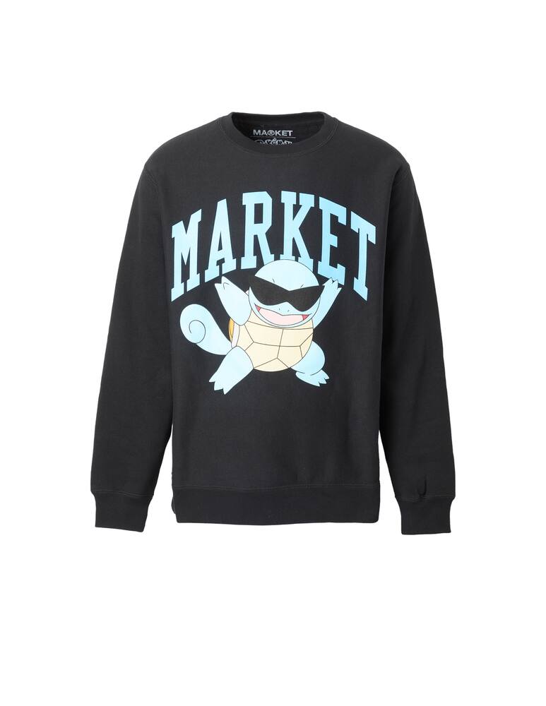 rinascente Market Felpa girocollo pokemon squirtle arc chillin - nero