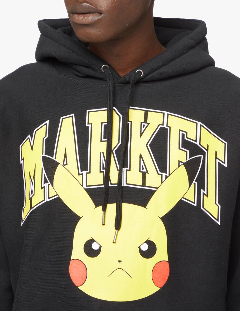 rinascente Market Felpa con cappuccio pokemon pikachu arc - nero