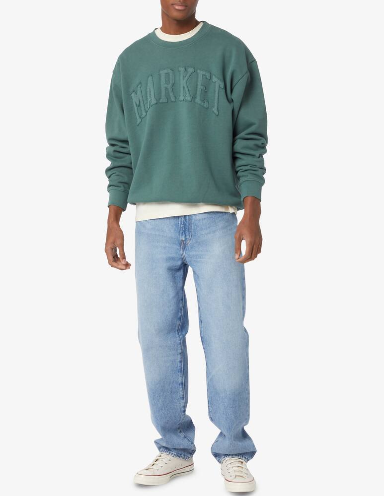 rinascente Market Felpa girocollo market college - Verde