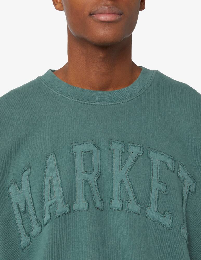 rinascente Market Felpa girocollo market college - Verde