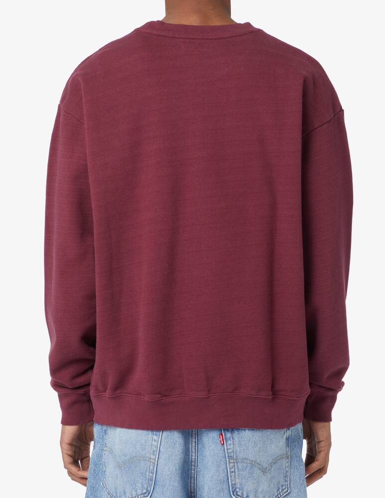 rinascente Market Market college roundneck sweashirt - Red