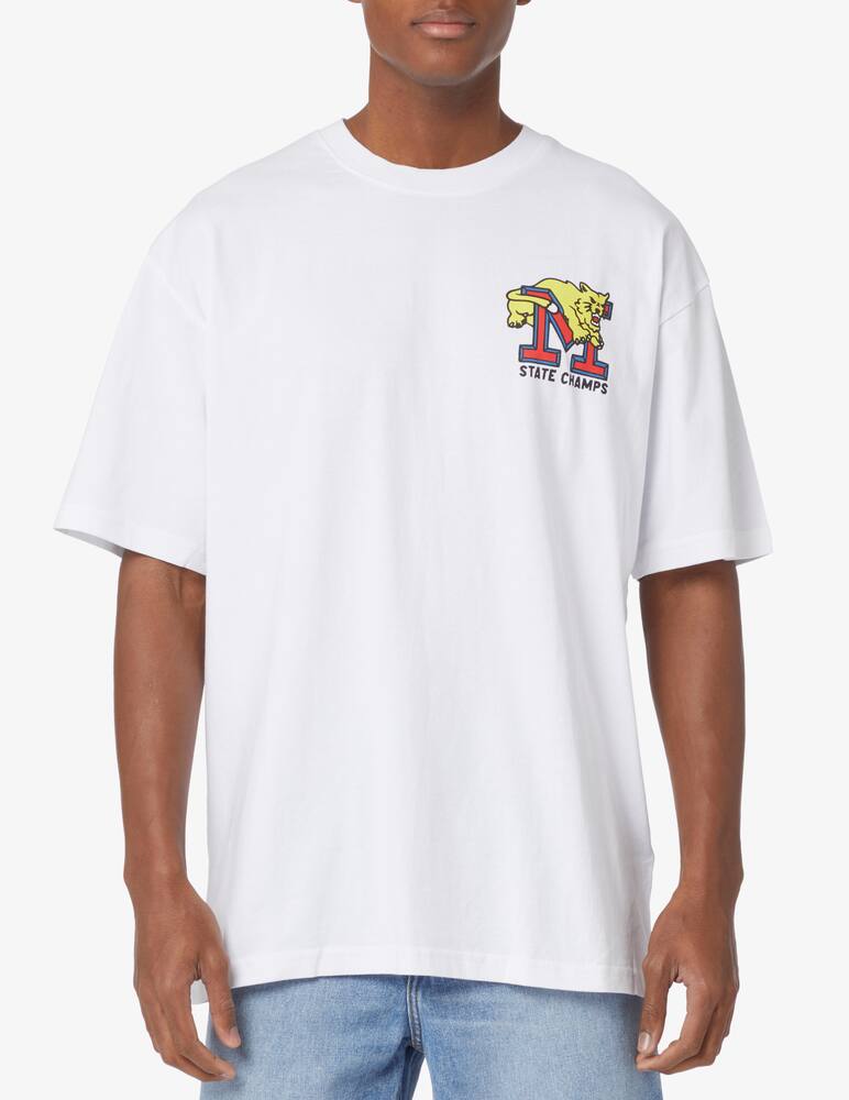 rinascente Market Maglietta manica corta patch ao - Bianco