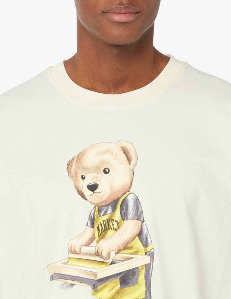 rinascente Market Maglietta manica corta orsetto - Bianco