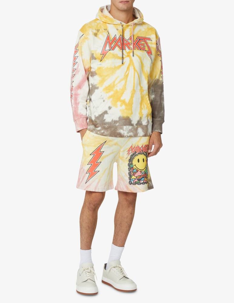 rinascente Market Felpa con cappuccio fiori smiley ted  - Multicolor